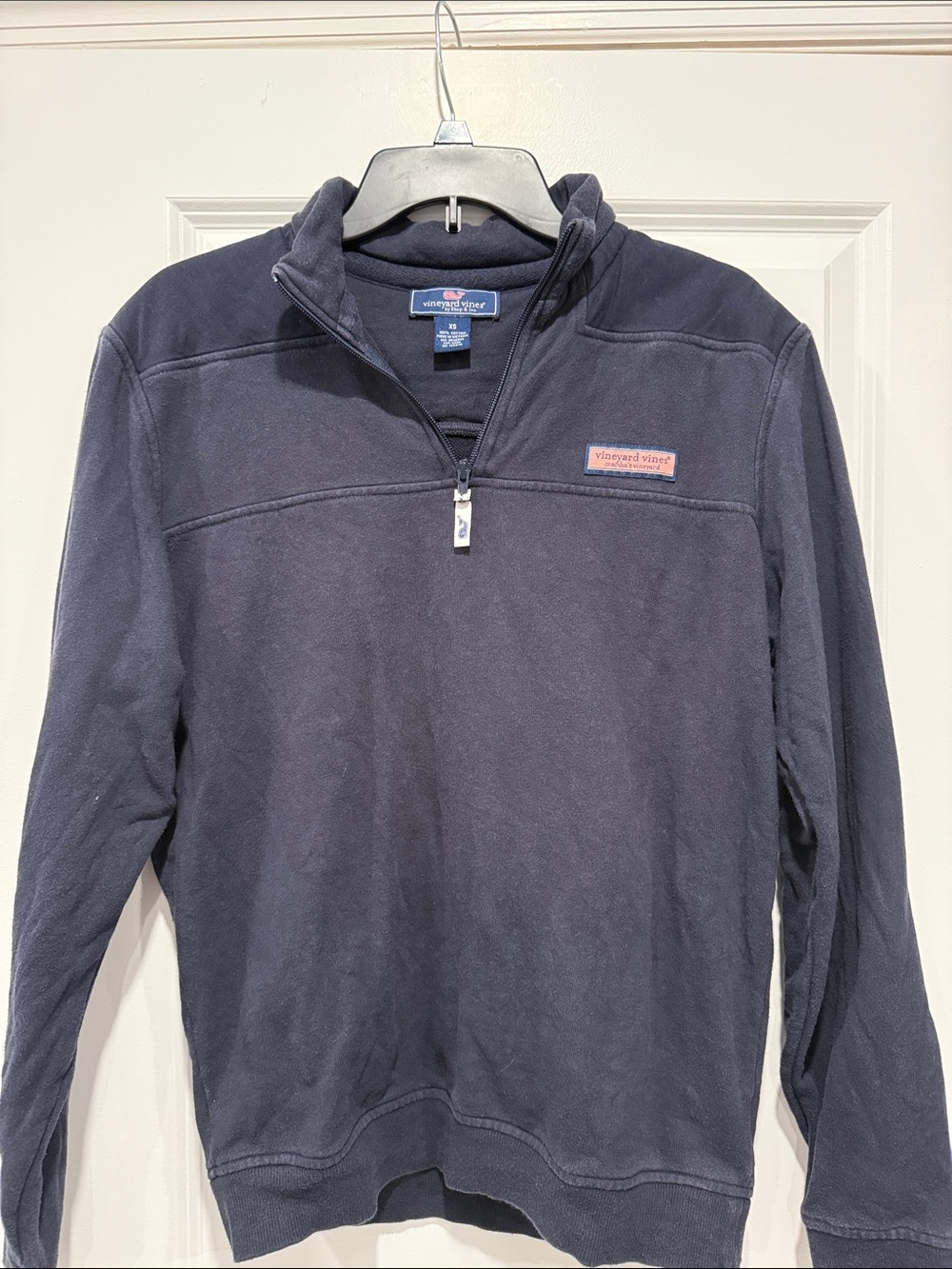 Vineyard Vines Men's Navy Quarter-Zip Pullover